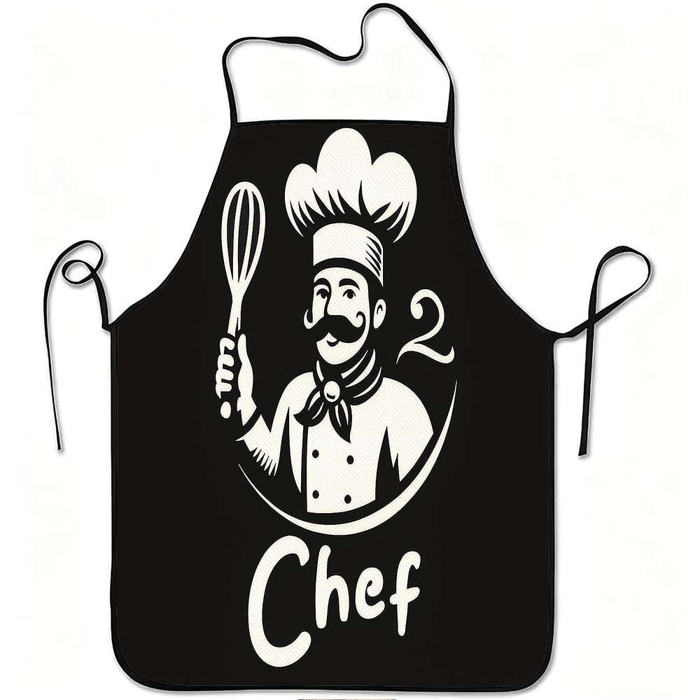 Home Cooking Ideas - 1 stuk eenvoudige, klassieke schort met
