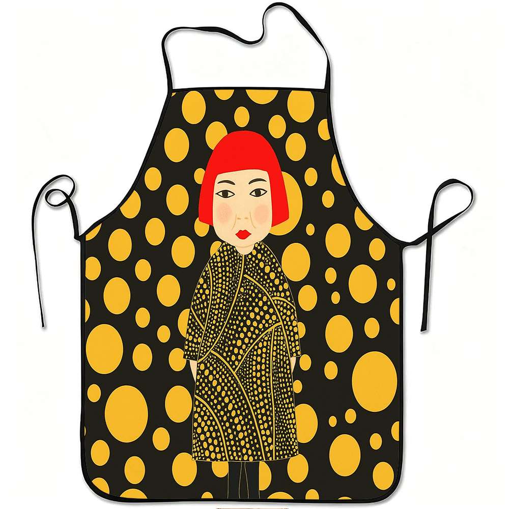 Home Cooking Ideas - 1 stuk Fun Pop Art-thema schort,