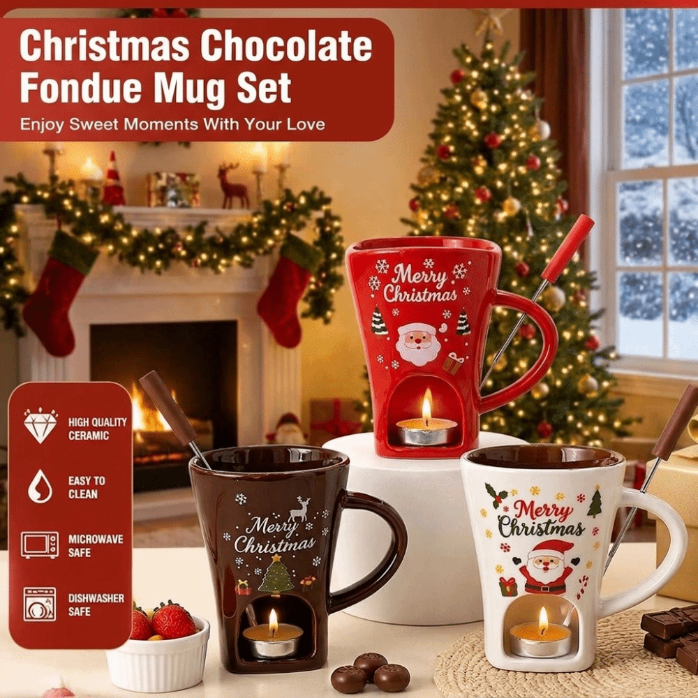 Keramische chocoladesmeltbeker - Fondue Pot Ceramic recensie en prijs