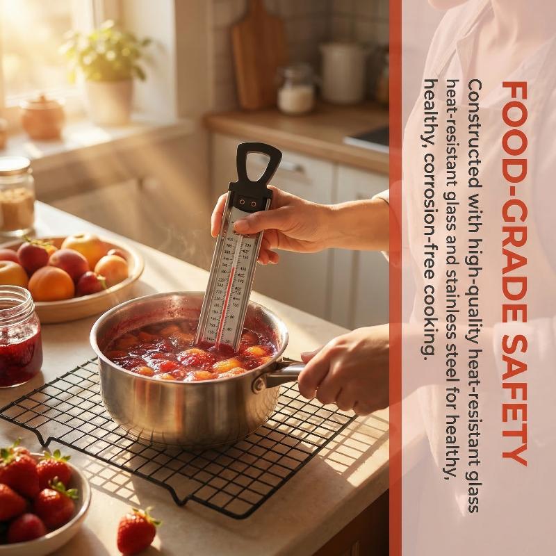 Keukenthermometer van roestvri - Home Cooking Reading recensie en prijs