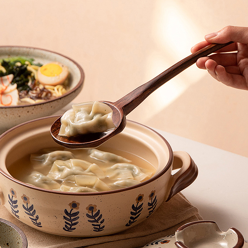Lange Steel Ramen Houten Lepel - Home Cooking In Japanese recensie en prijs