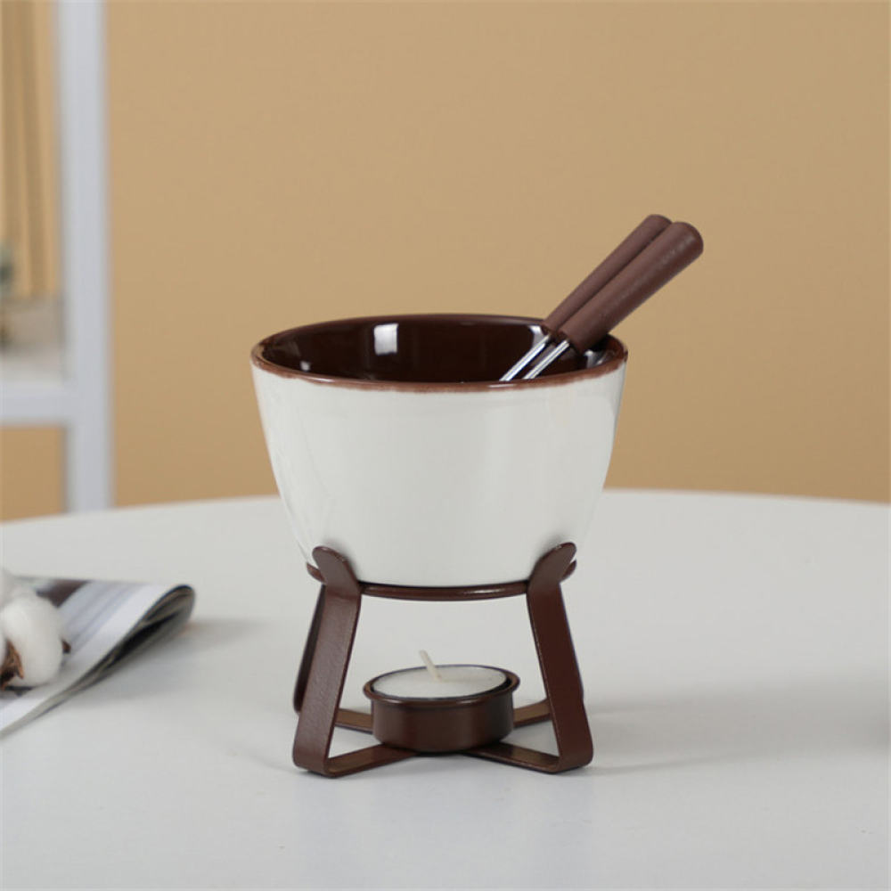 Keramische fondue-set voor het - Fondue Pot Ceramic recensie en prijs