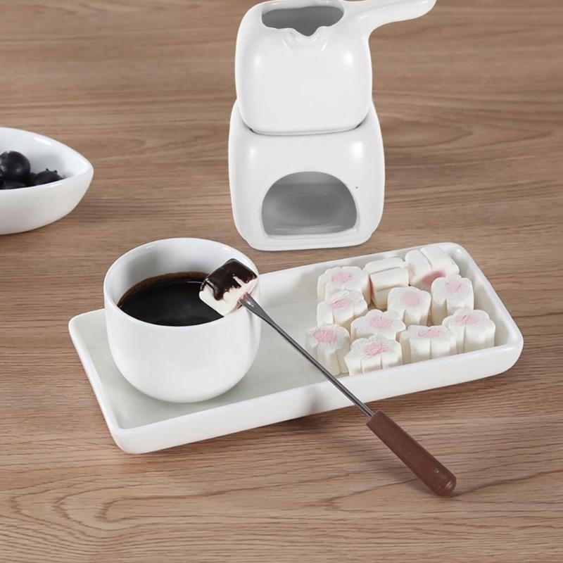 Compacte Aromatherapies-oliebr - Fondue Pot Ceramic recensie en prijs